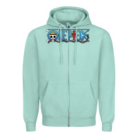 Seafoam One piece Zipper Hoodie - artisFamous