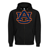 Black auburn tigers Zipper Hoodie - artisFamous