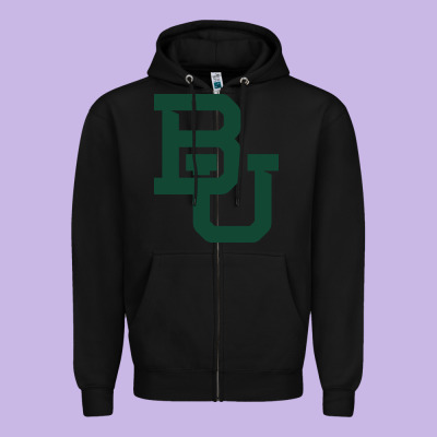 Baylor Athletics Zipper Hoodie Designed By Artisfamous