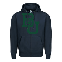 Navy baylor athletics Zipper Hoodie - artisFamous