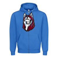 True Royal bloomsburg huskies Zipper Hoodie - artisFamous