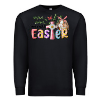 Black My First Easter Bunny Premium Sweatshirt - RanaPortraitStore