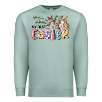 Seafoam My First Easter Bunny Premium Sweatshirt - RanaPortraitStore