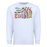 White My First Easter Bunny Premium Sweatshirt - RanaPortraitStore