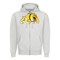 Dove Grey bowie state bulldogs Zipper Hoodie - artisFamous