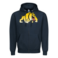 Navy bowie state bulldogs Zipper Hoodie - artisFamous