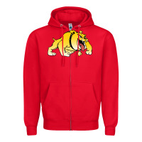 Red bowie state bulldogs Zipper Hoodie - artisFamous