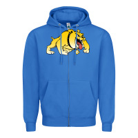 True Royal bowie state bulldogs Zipper Hoodie - artisFamous