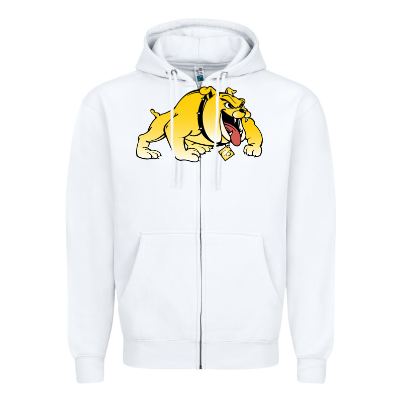 Bowie State Bulldogs Zipper Hoodie by artisFamous | Teevron