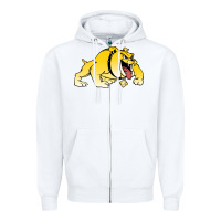 White bowie state bulldogs Zipper Hoodie - artisFamous