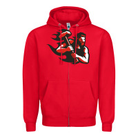 Red cal u vulcans Zipper Hoodie - artisFamous