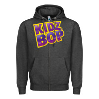 Charcoal Heather kidz bop kids 4 Zipper Hoodie - artisFamous