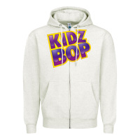 Oatmeal Heather kidz bop kids 4 Zipper Hoodie - artisFamous