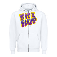 White kidz bop kids 4 Zipper Hoodie - artisFamous
