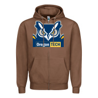 Chestnut Oregon Tech Gift Zipper Hoodie - artisFamous