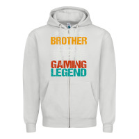 Dove Grey gaming gifts for teenage boys 8 12 year old christmas gamer Zipper Hoodie - artisFamous