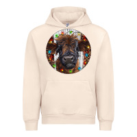 Sandshell Western Christmas Calf Urban Hoodie - RanaPortraitStore