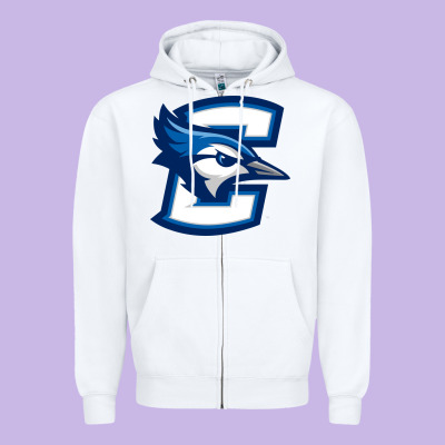 Creighton Bluejays Zipper Hoodie Designed By Artisfamous