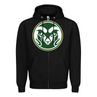 Black colorado state rams Zipper Hoodie - artisFamous
