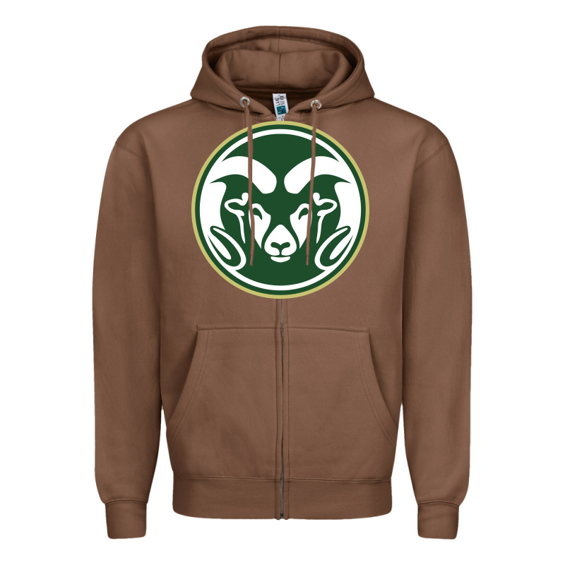 Colorado State Rams Zipper Hoodie by artisFamous | Teevron