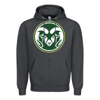 Smoke colorado state rams Zipper Hoodie - artisFamous