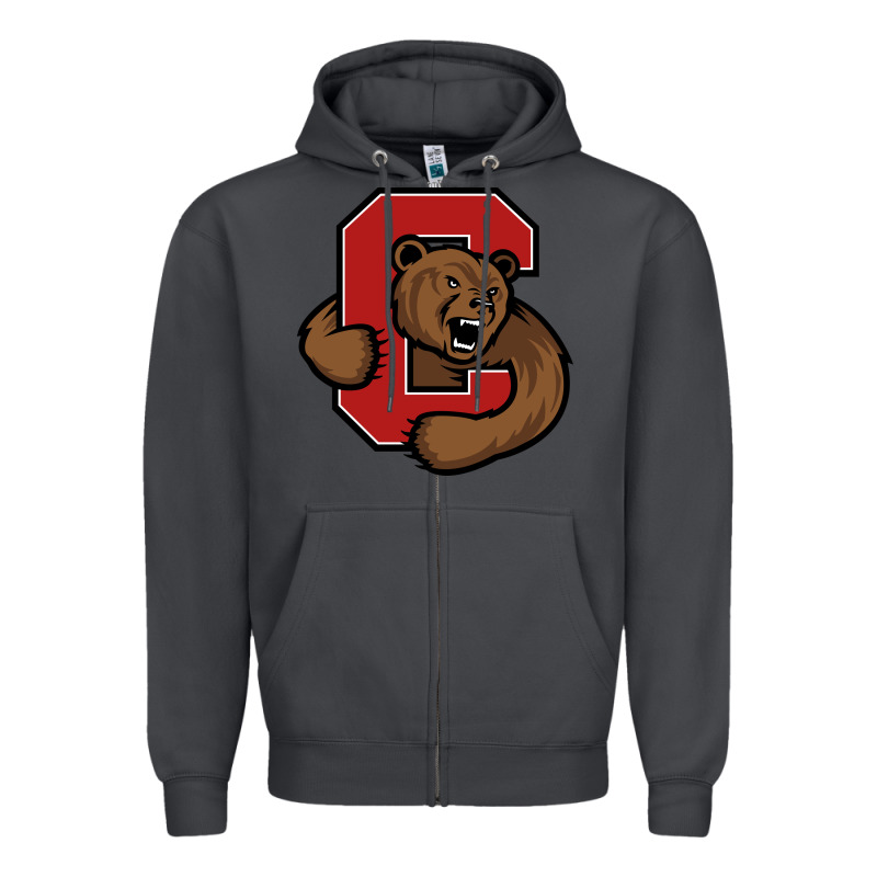 Cornell Big Red Zipper Hoodie by artisFamous | Teevron