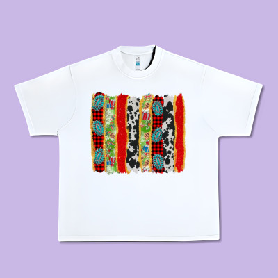 Christmas Brushstroke Urban Heavy Tee Designed By Jasminsmagicworld