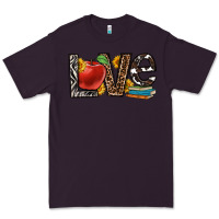 Plum love teacher Premium Tee - OliviaCreatesArt
