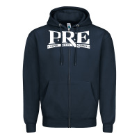 Navy PAPER ROUTE EMPIRE Zipper Hoodie - artisFamous