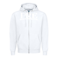 White PAPER ROUTE EMPIRE Zipper Hoodie - artisFamous