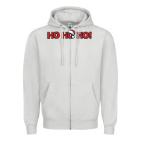 Dove Grey Christmas Zipper Hoodie - artisFamous