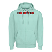 Seafoam Christmas Zipper Hoodie - artisFamous