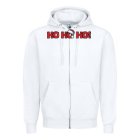 White Christmas Zipper Hoodie - artisFamous