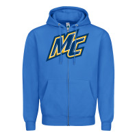 True Royal merrimack warriors Zipper Hoodie - artisFamous