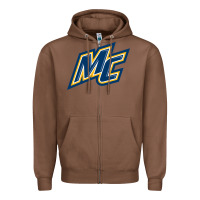 Chestnut merrimack warriors Zipper Hoodie - artisFamous
