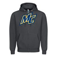 Smoke merrimack warriors Zipper Hoodie - artisFamous