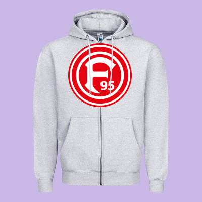 Fortuna Düsseldorf Zipper Hoodie Designed By Artisfamous