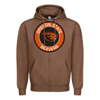 Chestnut Oregon College Gift Zipper Hoodie - artisFamous