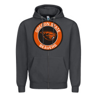 Smoke Oregon College Gift Zipper Hoodie - artisFamous
