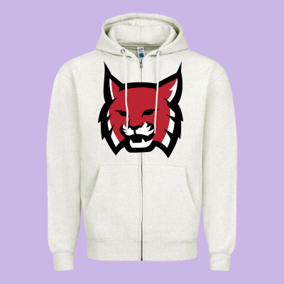 Rhodes College Athletic Zipper Hoodie Designed By Artisfamous