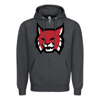 Smoke Rhodes College Athletic Zipper Hoodie - artisFamous