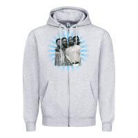 Heather Grey boyz ii men Zipper Hoodie - artisFamous