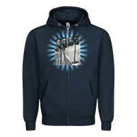 Navy boyz ii men Zipper Hoodie - artisFamous