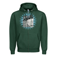 Sports Green boyz ii men Zipper Hoodie - artisFamous
