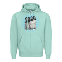 Seafoam boyz ii men Zipper Hoodie - artisFamous