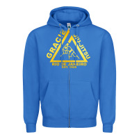 True Royal gracie jiu jitsu Zipper Hoodie - artisFamous