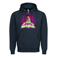 Navy debbie gibson Zipper Hoodie - artisFamous