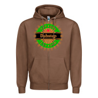 Chestnut dubstep Zipper Hoodie - artisFamous