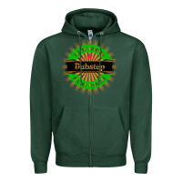 Sports Green dubstep Zipper Hoodie - artisFamous