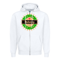 White dubstep Zipper Hoodie - artisFamous